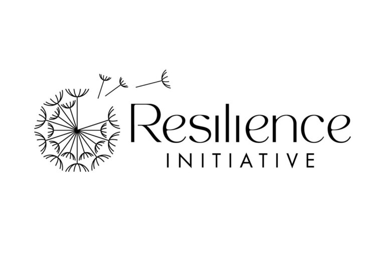 Resilience Initiative black logo horizontal for brand page