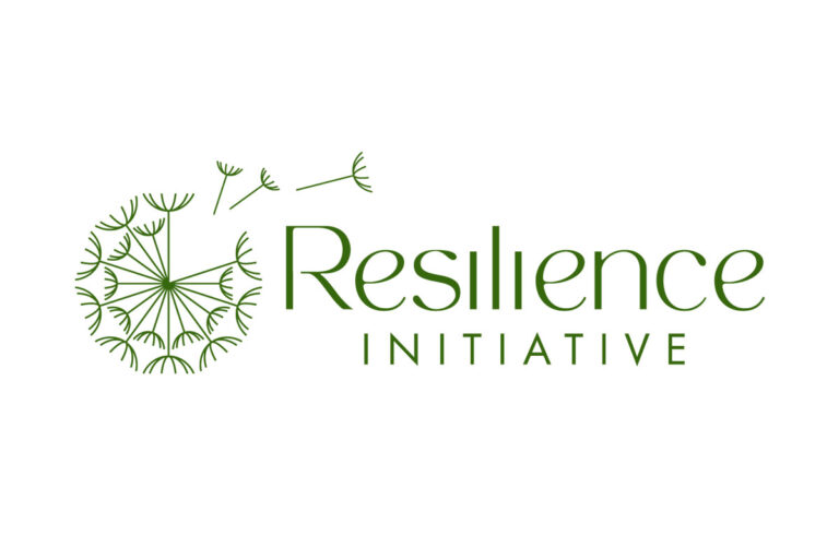 Resilience Initiative green logo horizontal for brand page