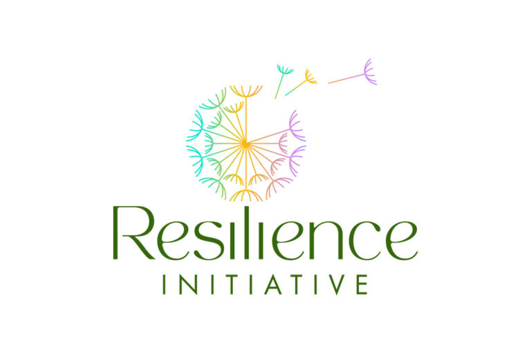 Resilience Initiative logo stacked for brand page