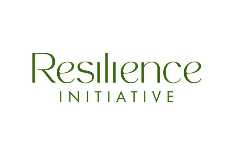 Resilience Initiative type only logo green