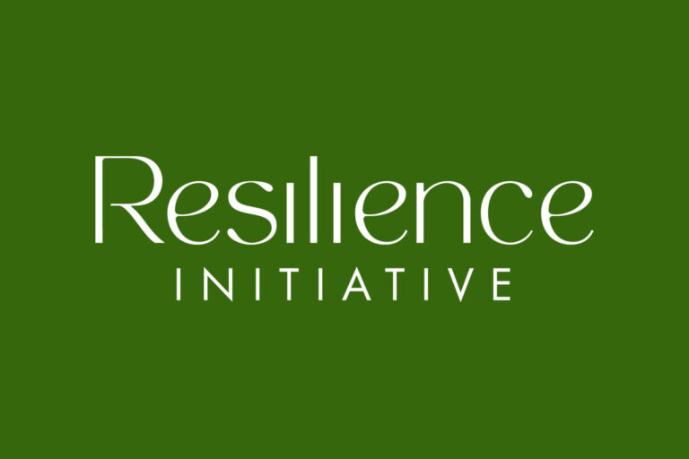 Resilience Initiative type only logo white